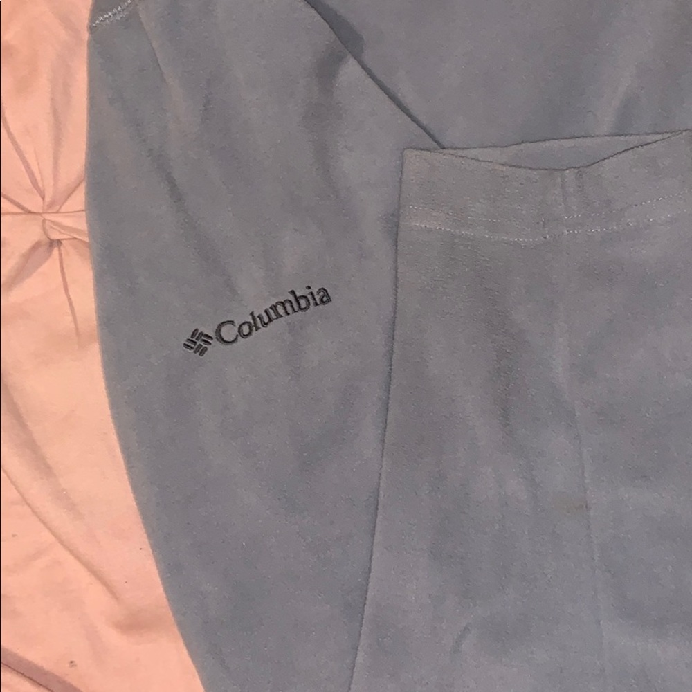 Grey Blue Quarter Zip Columbia Pullover 🤩